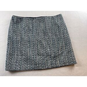 White House Black Market Boucle Tweed Lined Skirt Size 12 EUC